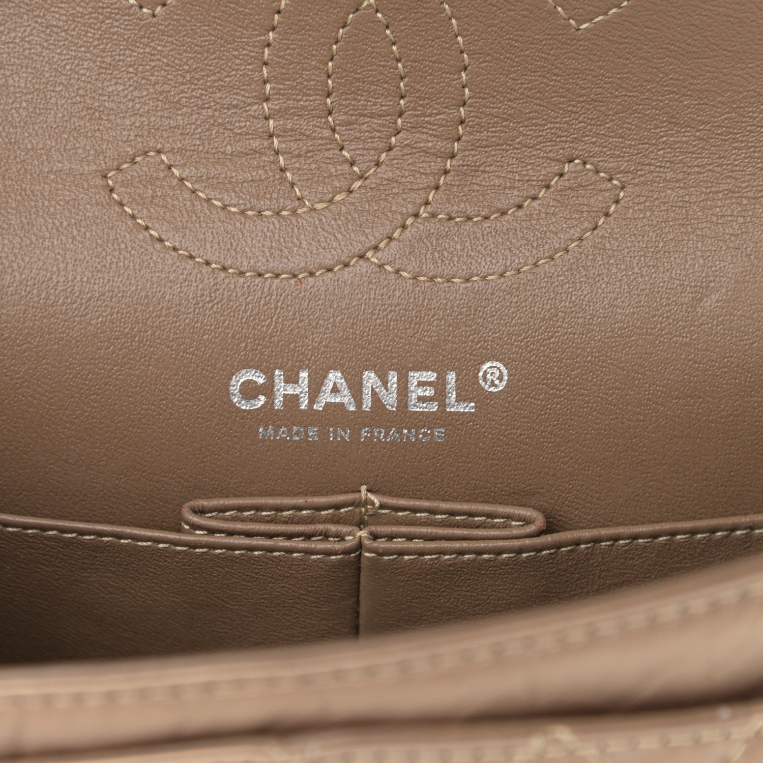 Chanel Aged Calfskin Quilted 2.55 Reissue 224 Flap Dark Gold 5 of 15