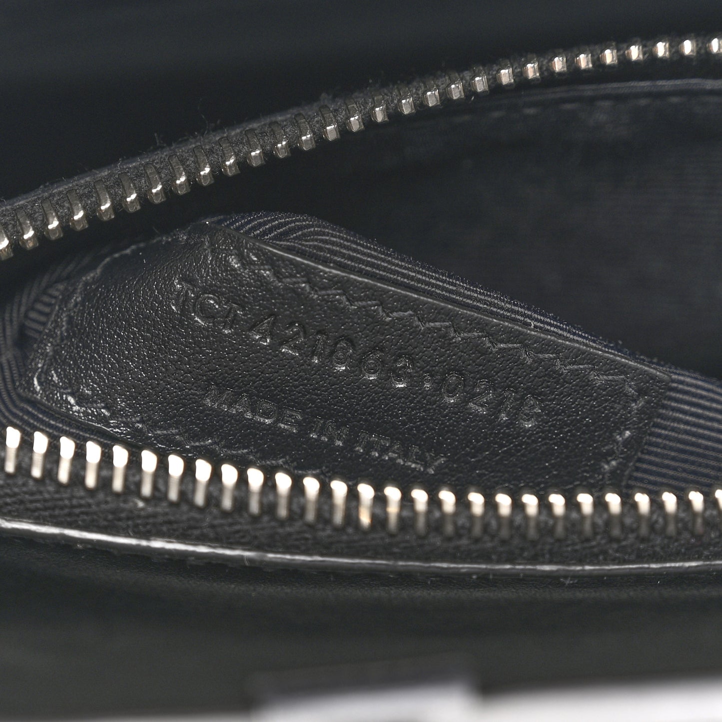 Calfskin Crocodile Embossed Baby Sac De Jour Black
