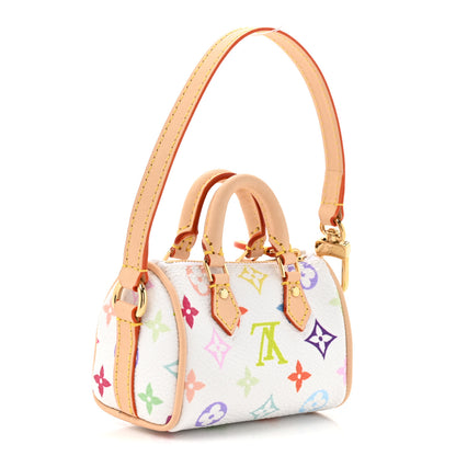 Louis Vuitton x TM Micro Speedy Bag Charm White 3 of 6