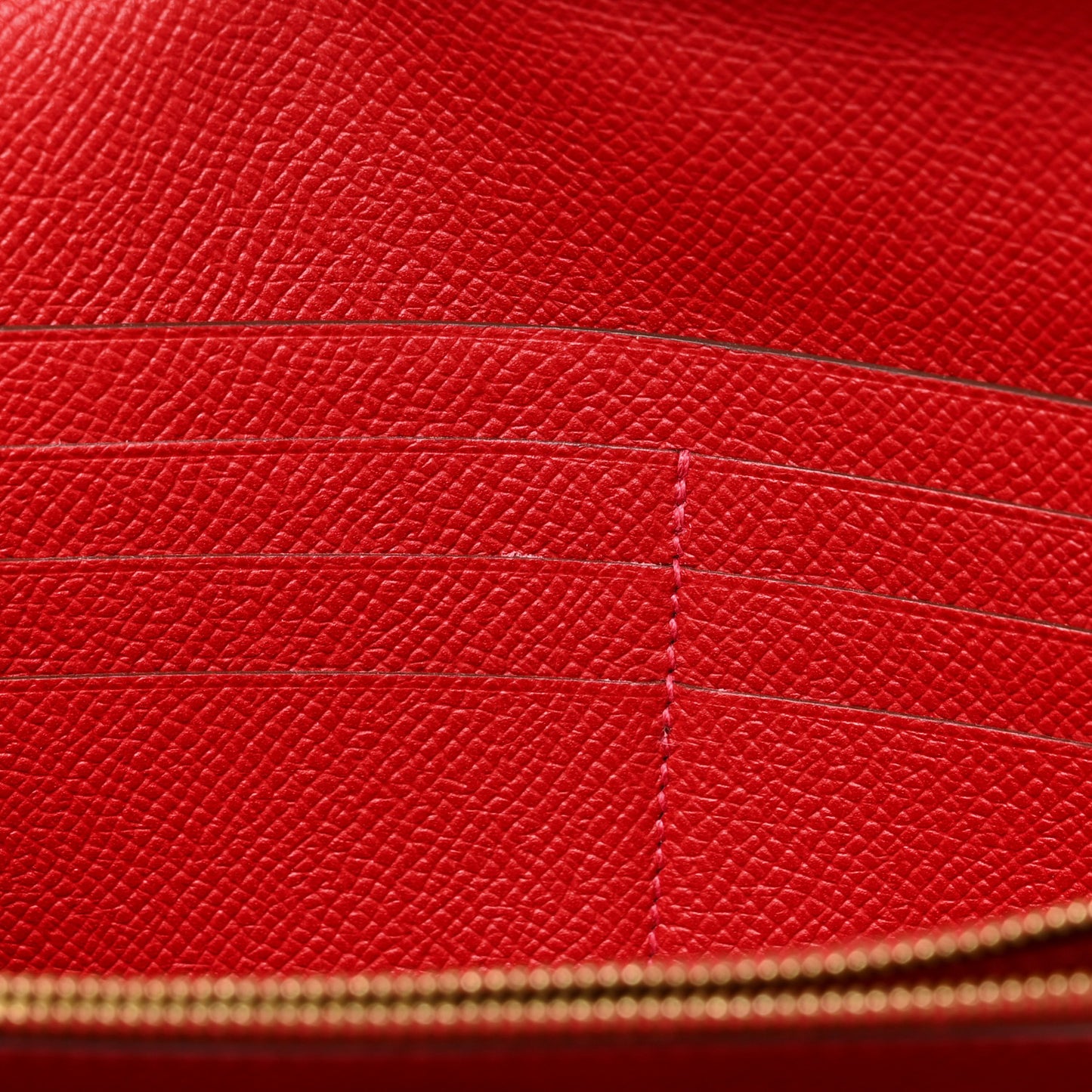 Epsom Kelly Longue Wallet Rouge Casaque