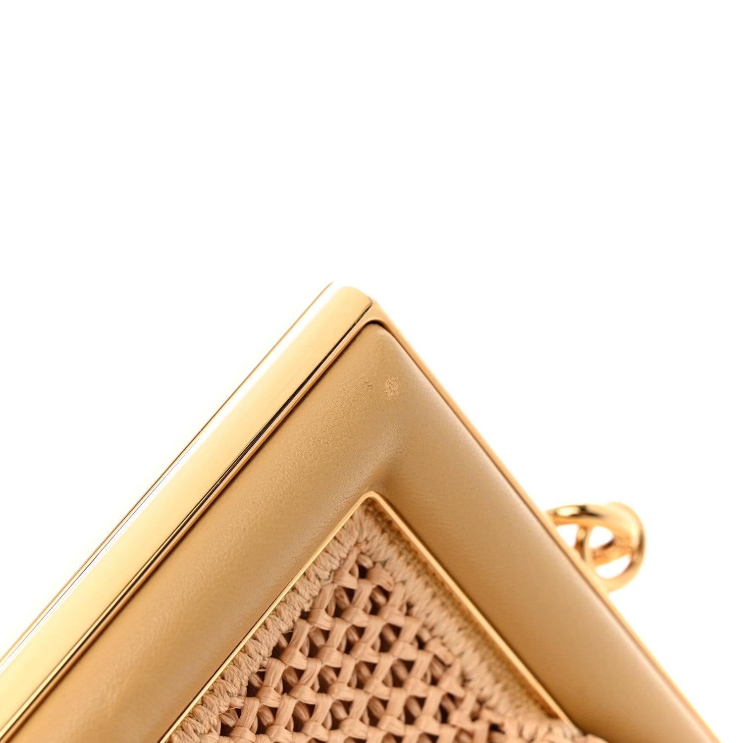 Fendi Raffia Nappa Macrame Small Fendi First Natural Sahara 11 of 12