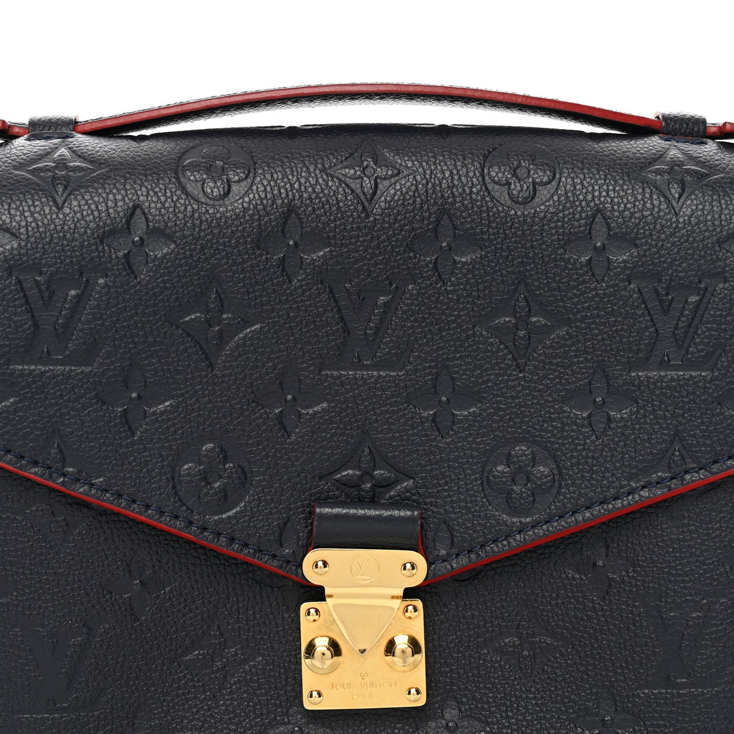 Empreinte Pochette Metis Marine Rouge