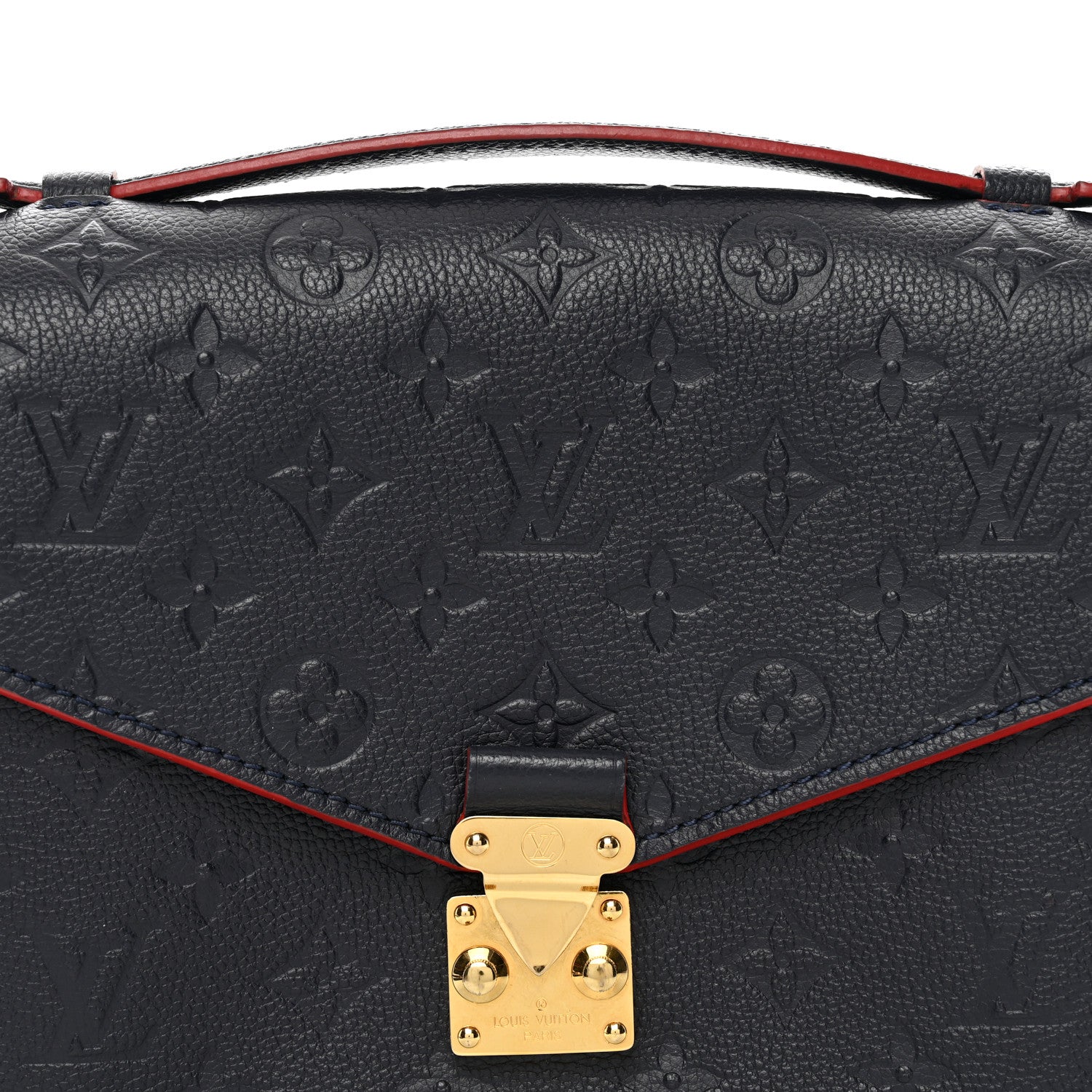 Louis Vuitton Empreinte Pochette Metis Marine Rouge 6 of 10