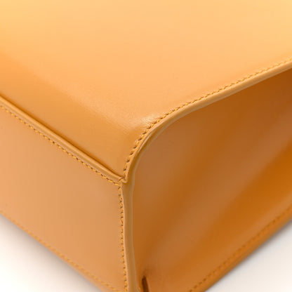 Saint Laurent Smooth Calfskin Manhattan Baguette Tangerine 15 of 15