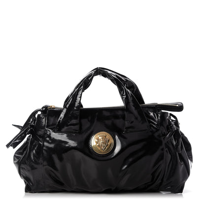 Gucci Patent Medium Hysteria Tote Black 1 of 10
