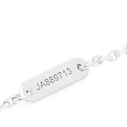 Van Cleef & Arpels 18K White Gold Diamond Sweet Alhambra Bracelet 5 of 7