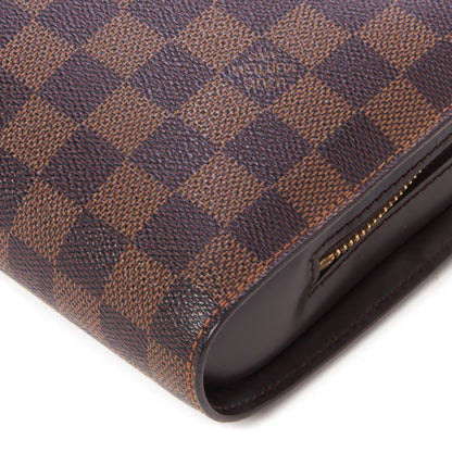 Louis Vuitton Damier Ebene Pochette Saint Louis Clutch 5 of 8