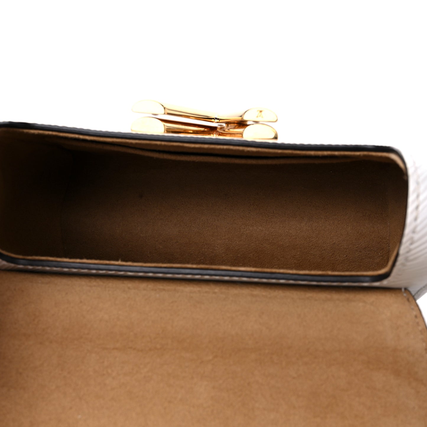 Epi Twist Shoulder Bag PM White