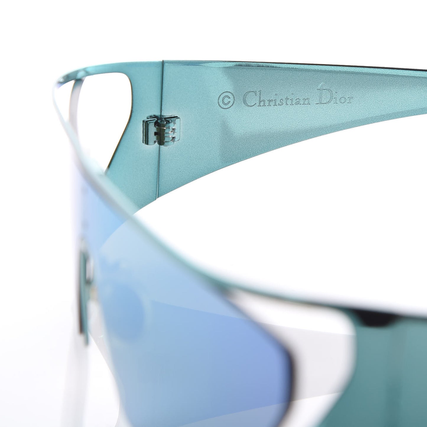 X RIHANNA Shield Sunglasses Green