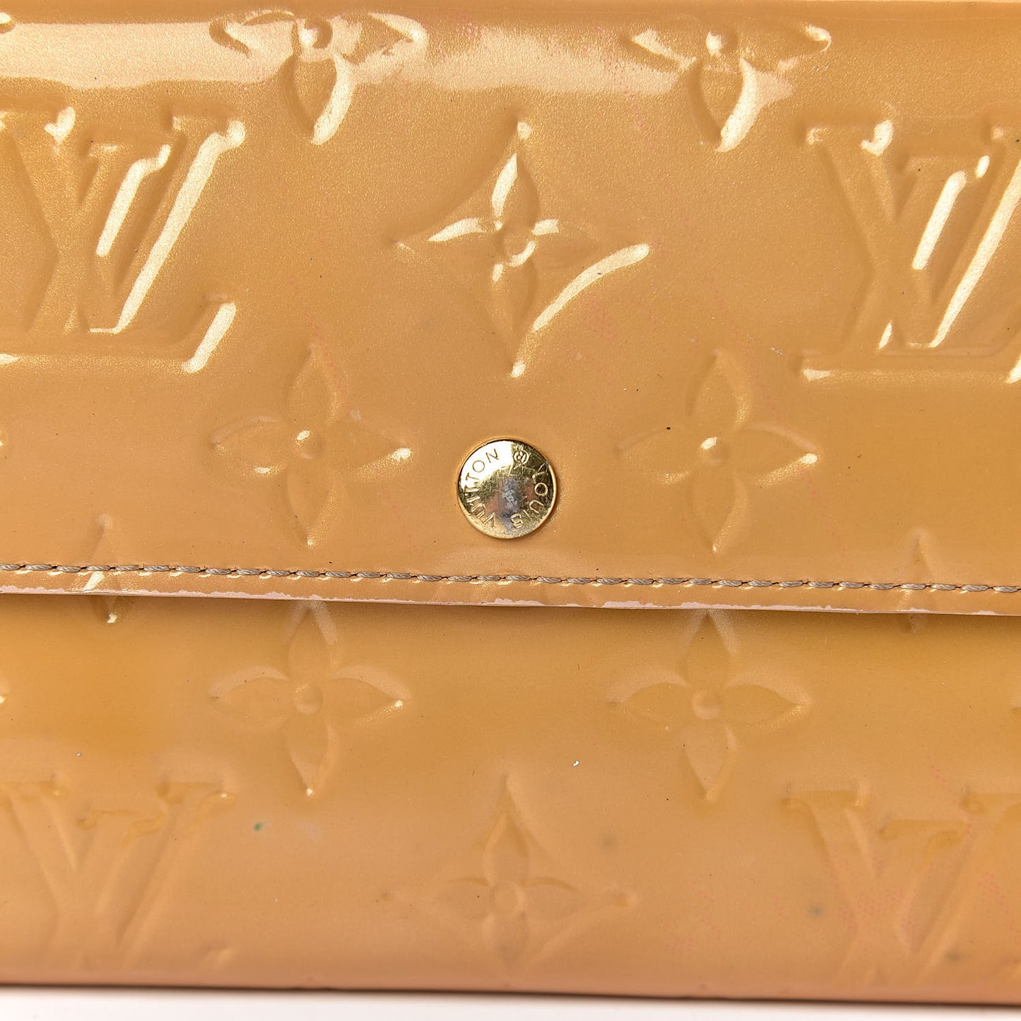 Vernis Sarah Wallet Noisette