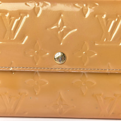 Louis Vuitton Vernis Sarah Wallet Noisette 11 of 14