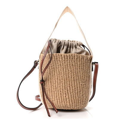 Chloe Natural Woven Fiber Small Woody Basket 1 of 19