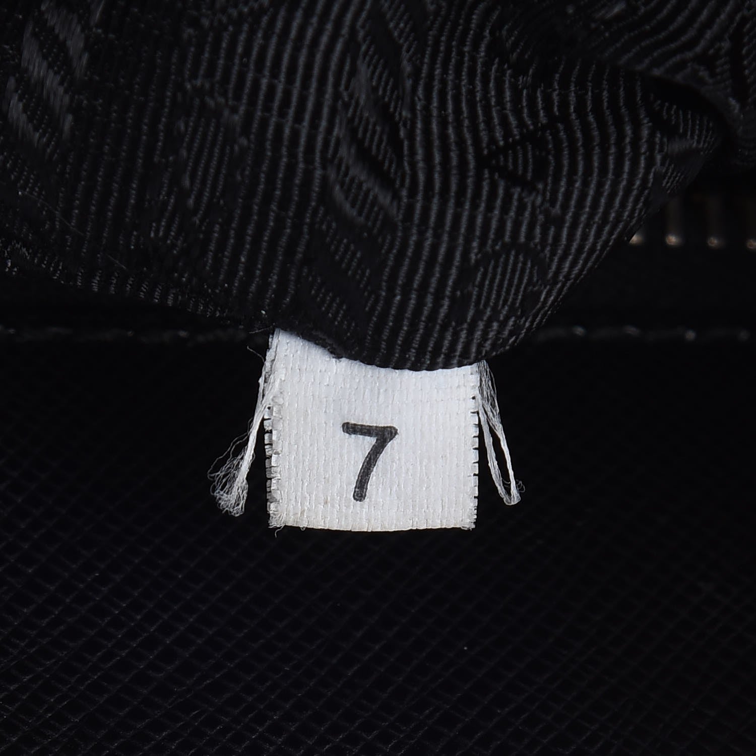 Prada Saffiano Large Galleria Double Zip Tote Black 7 of 11