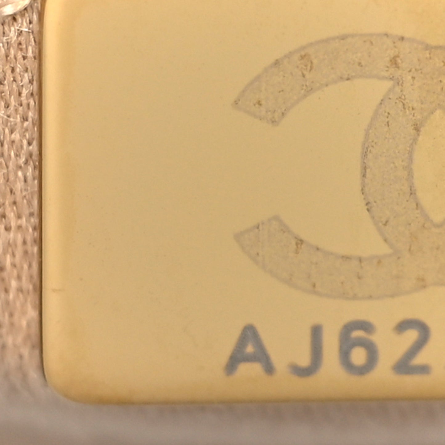 Shiny Calfskin Quilted Small Chanel 22 Beige