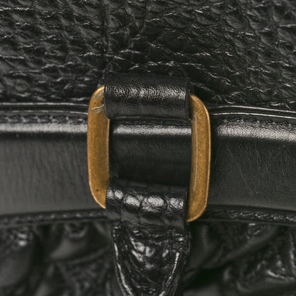 Louis Vuitton Lambskin Vienna Mizi Black 10 of 11