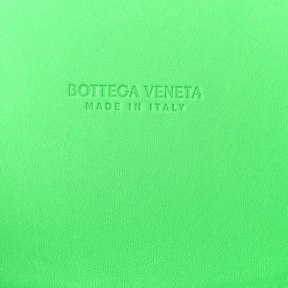 Bottega Veneta Brushed Calfskin Intrecciato Cradle Fold Over Shoulder Bag Parakeet 6 of 9