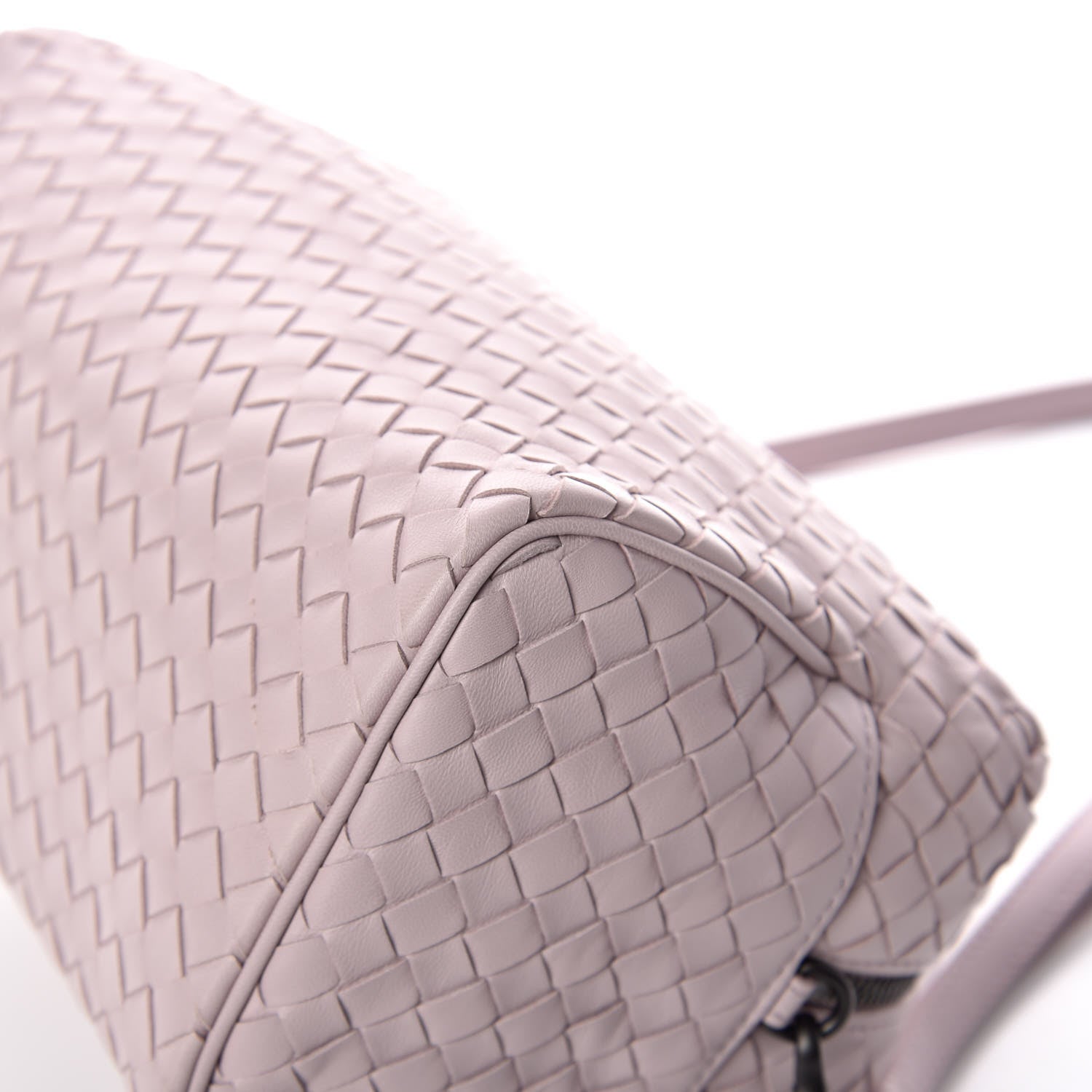 Bottega Veneta Nappa Intrecciato Mini Boston Antique Rose 12 of 12