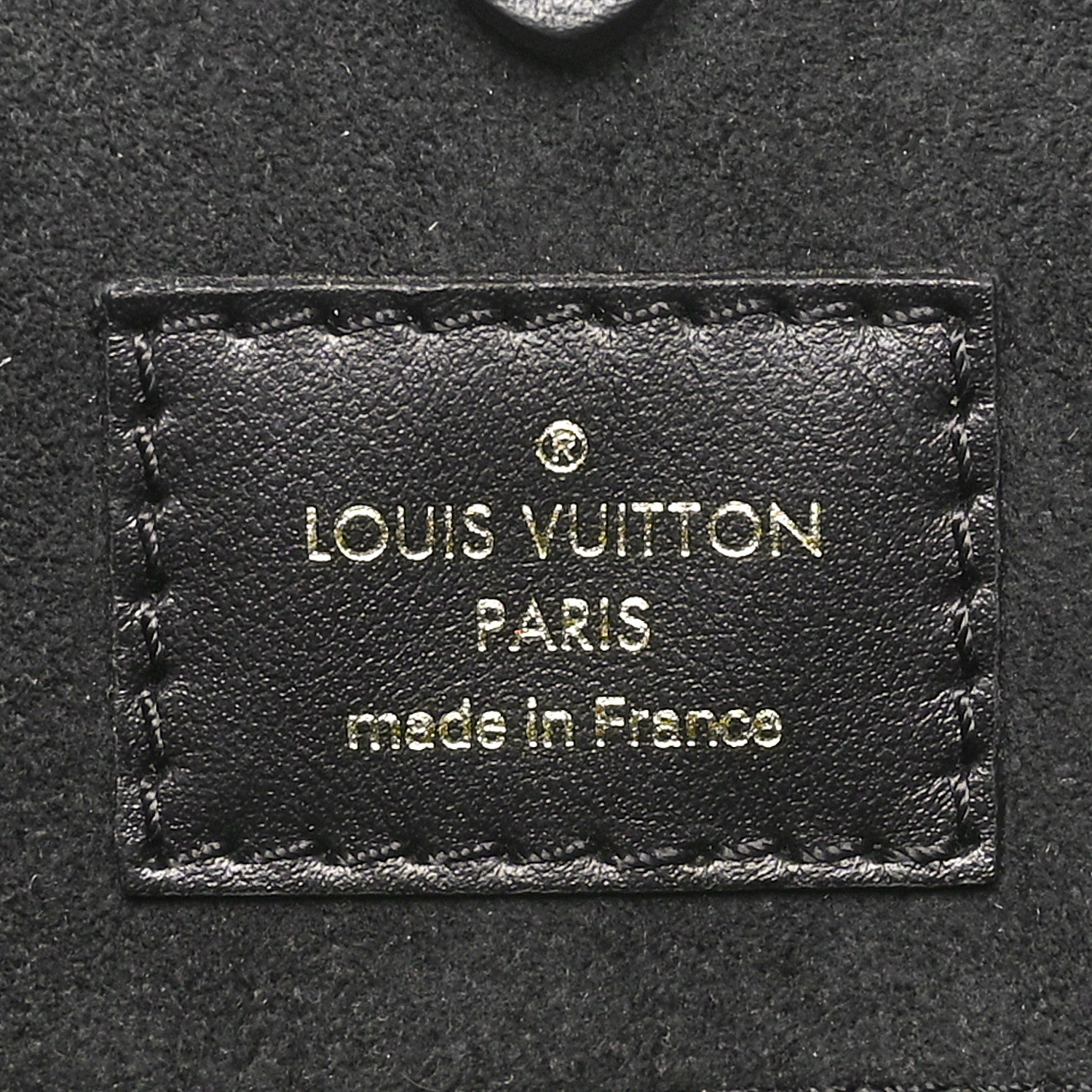 Louis Vuitton Empreinte Monogram Giant Broderies Onthego MM Cream Black 6 of 9
