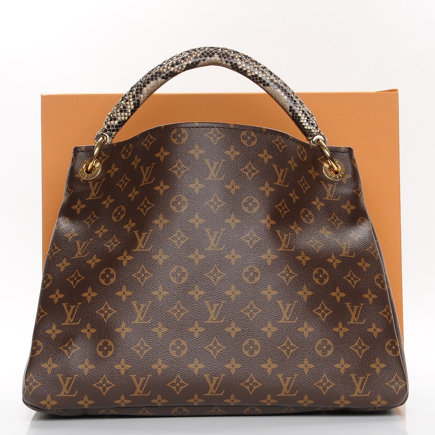 Snakeskin Monogram Artsy MM
