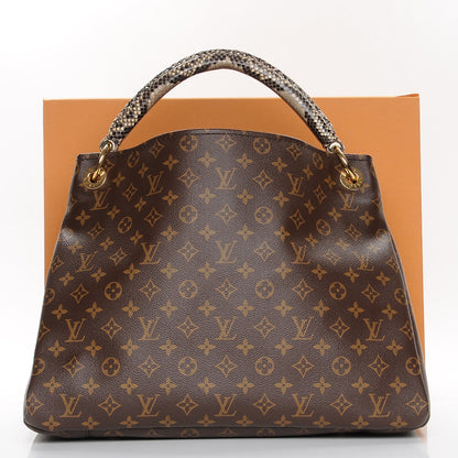 Louis Vuitton Snakeskin Monogram Artsy MM 8 of 8