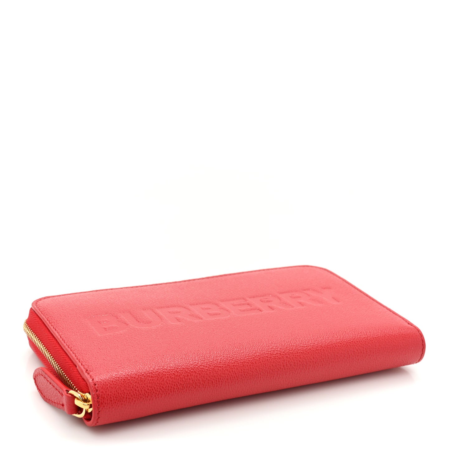 Soft Grain Elmore Zip Around Wallet Red