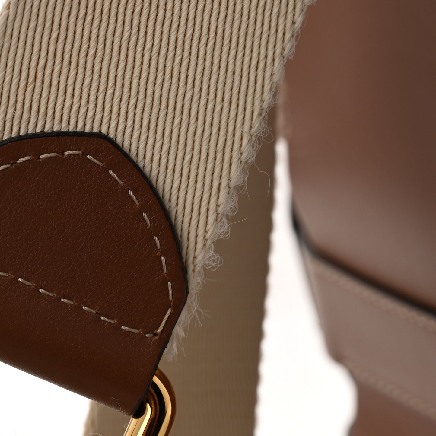 Smooth Calfskin Small Foster Bucket Bag Tan