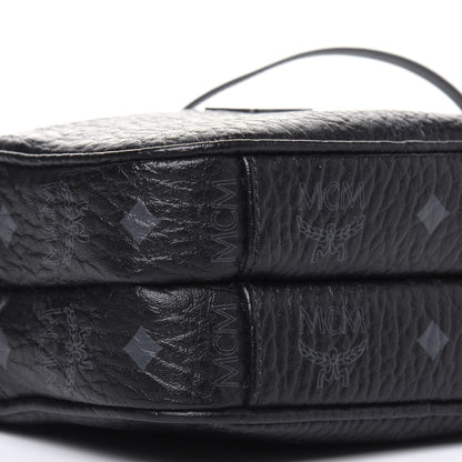 MCM Visetos Camera Crossbody Bag Black 12 of 16