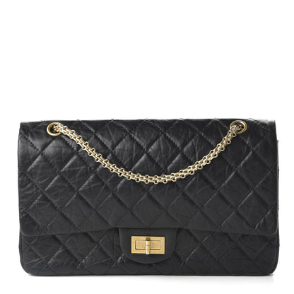 Chanel Aged Calfskin Quilted 2.55 Reissue 227 Flap Black 1 of 10