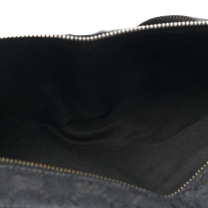 Gucci GG Monogram Double Pocket Belt Bag Black 5 of 10