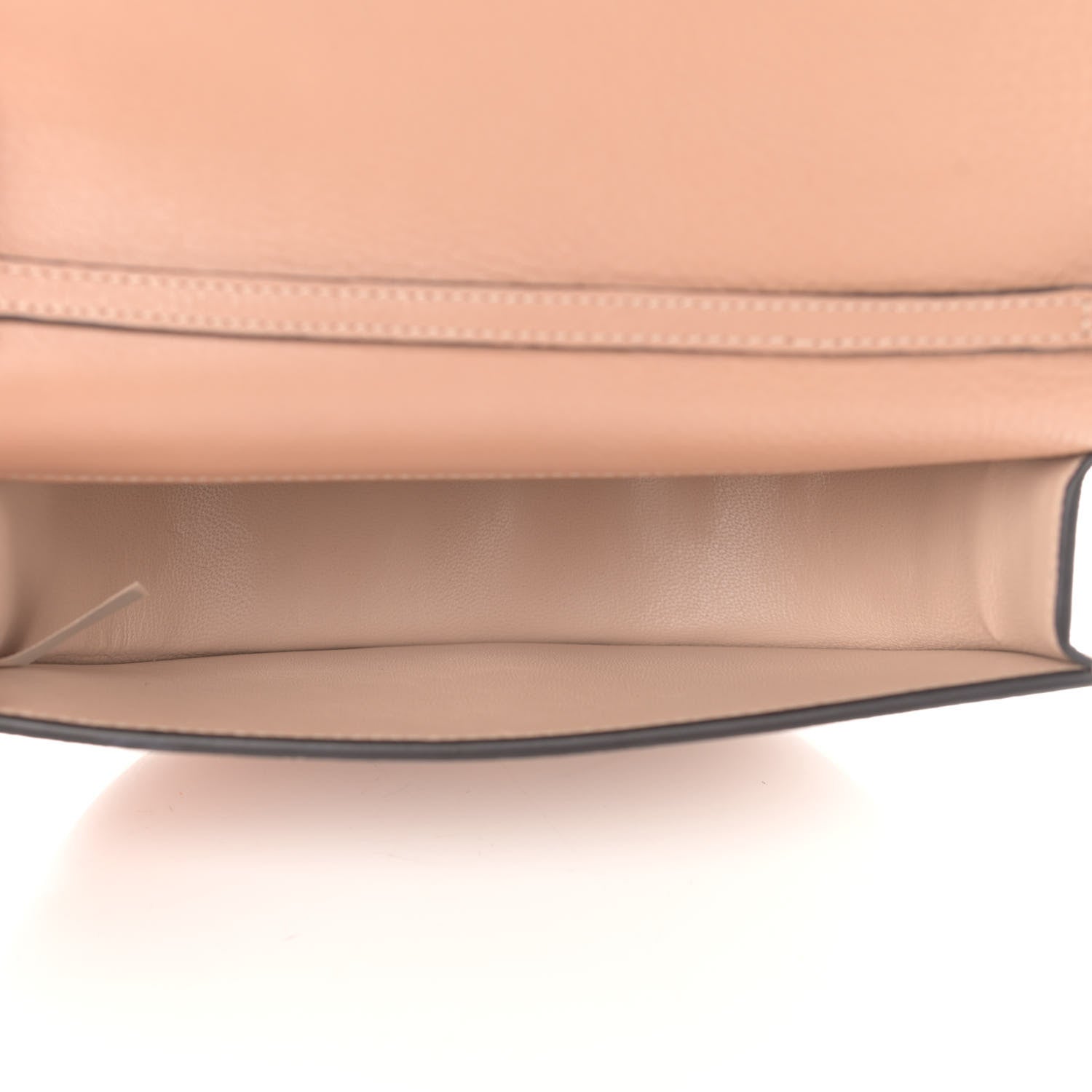 Chloe Calfskin Small Nile Bracelet Minaudiere Bag Biscotti Beige 5 of 13