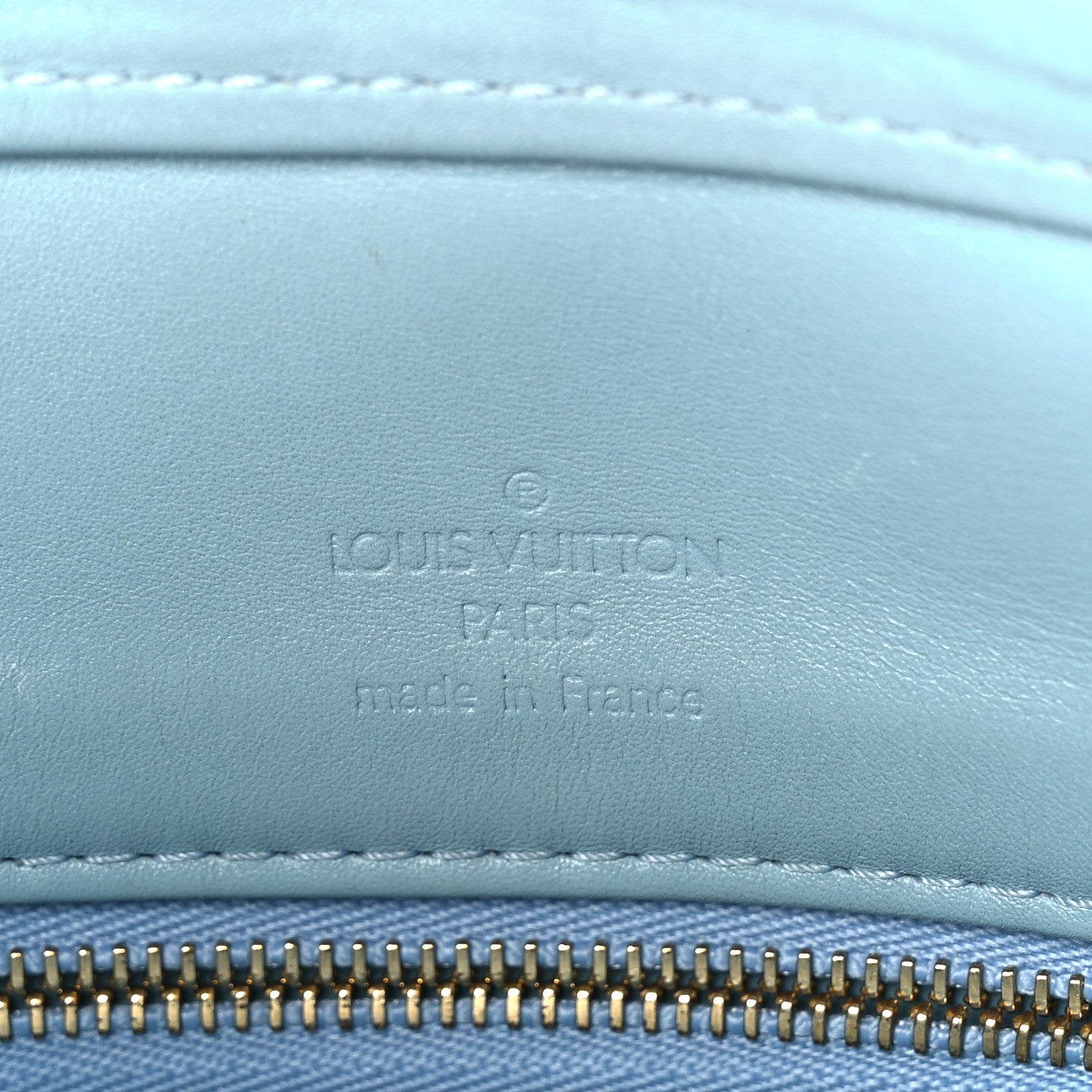 Louis Vuitton Vernis Houston Baby Blue 7 of 13