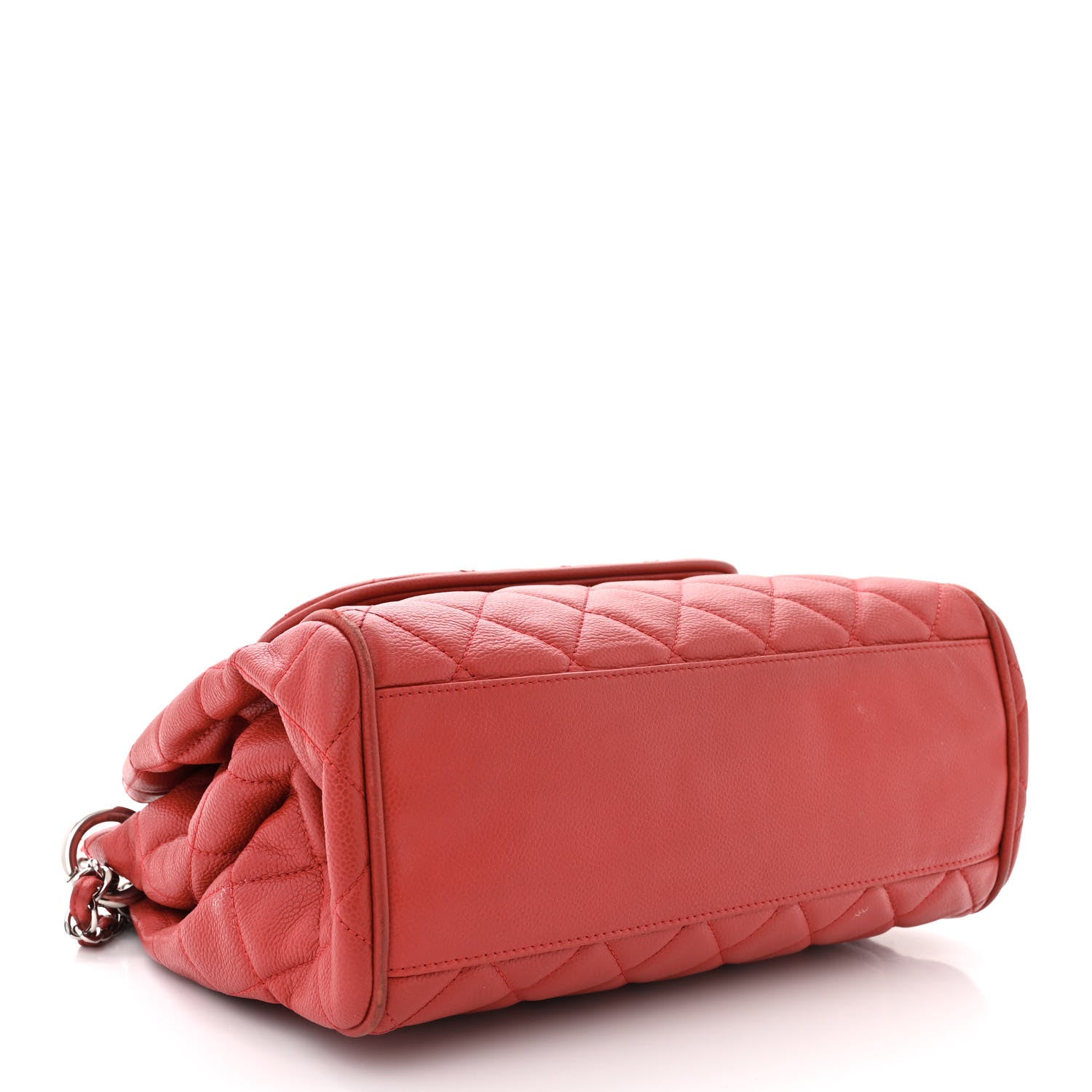 Chanel Caviar Quilted Timeless Accordion Flap Red 4 of 15