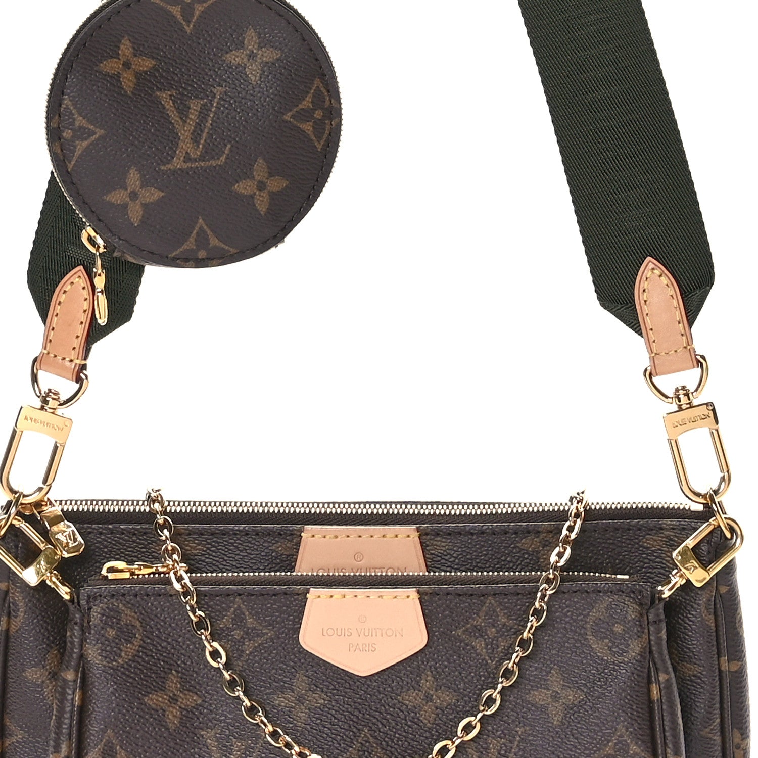 Louis Vuitton Monogram Multi Pochette Accessories Kaki 9 of 12