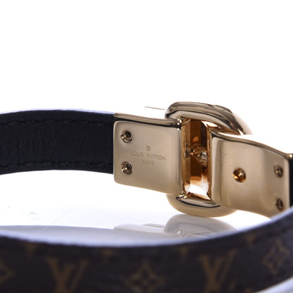 Louis Vuitton Monogram Fasten Your LV Bracelet 17 4 of 6