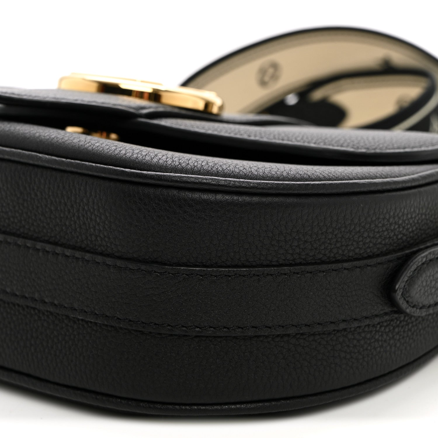 Louis Vuitton Grained Calfskin LV Pont 9 Soft PM Black 9 of 9