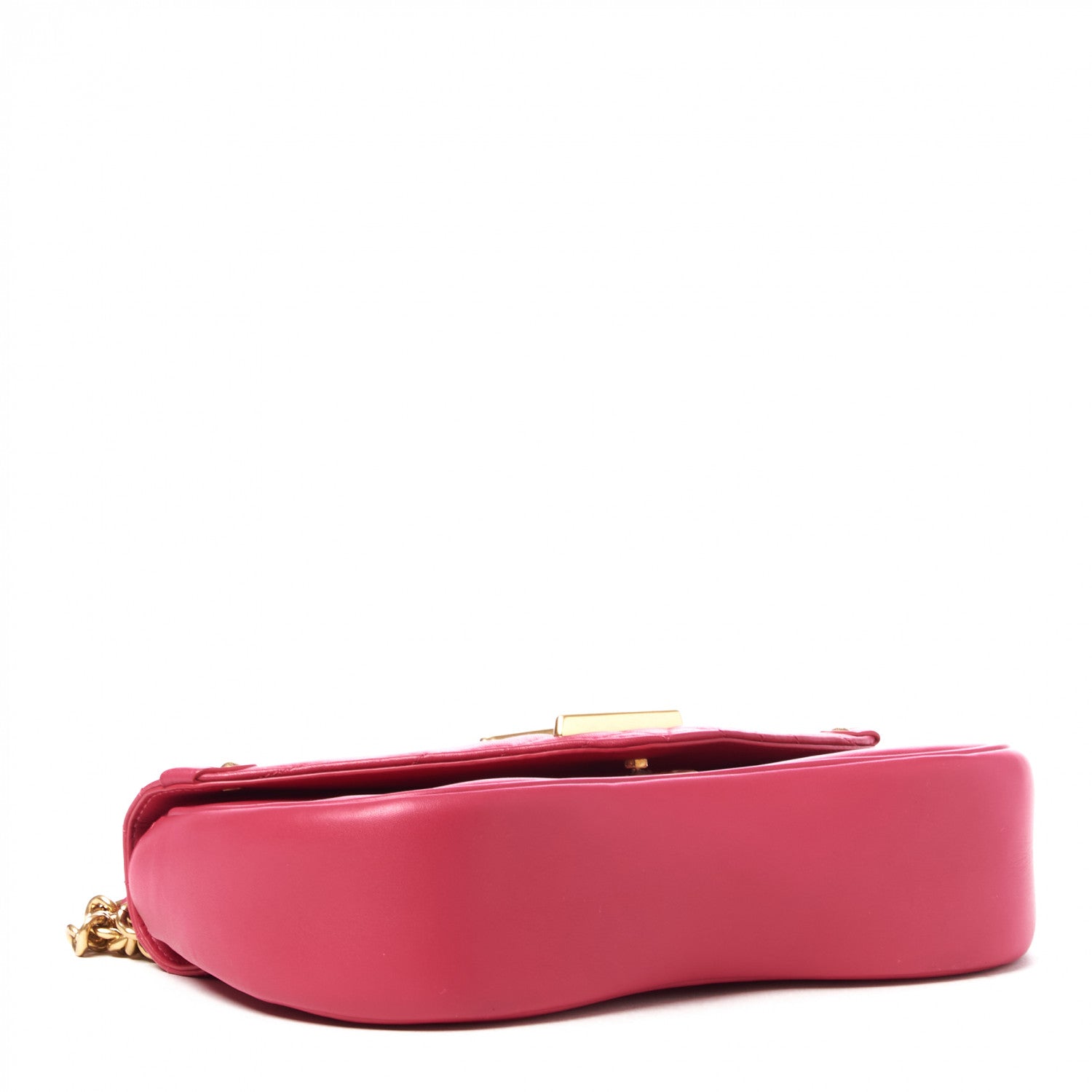 Louis Vuitton Calfskin New Wave Chain MM Rose Freesia 3 of 9