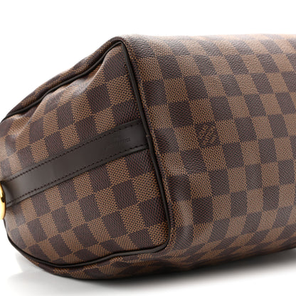 Louis Vuitton Damier Ebene Speedy Bandouliere 25 8 of 9