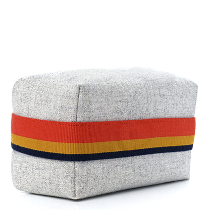 Hermes Canvas Small Bride-A-Brac Pouch Gris Flanelle 3 of 9