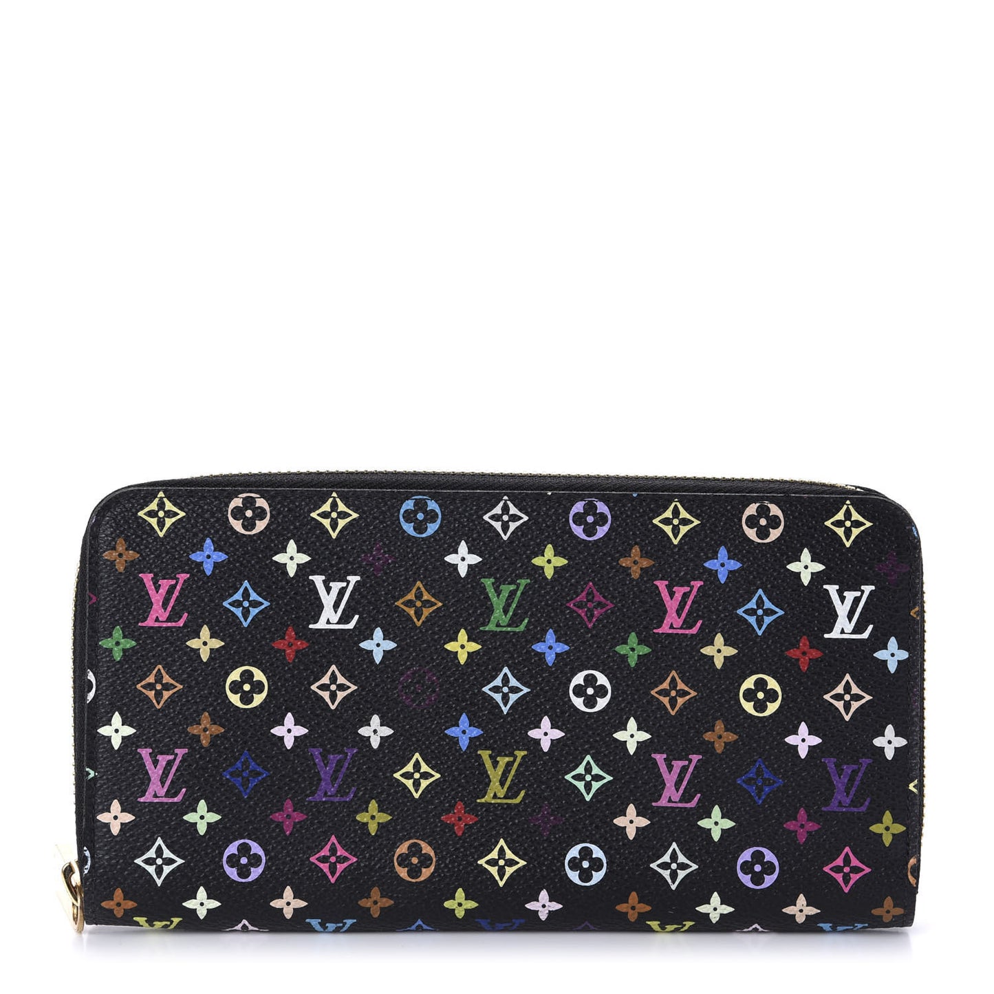 Monogram Multicolor Zippy Wallet Black Grenade