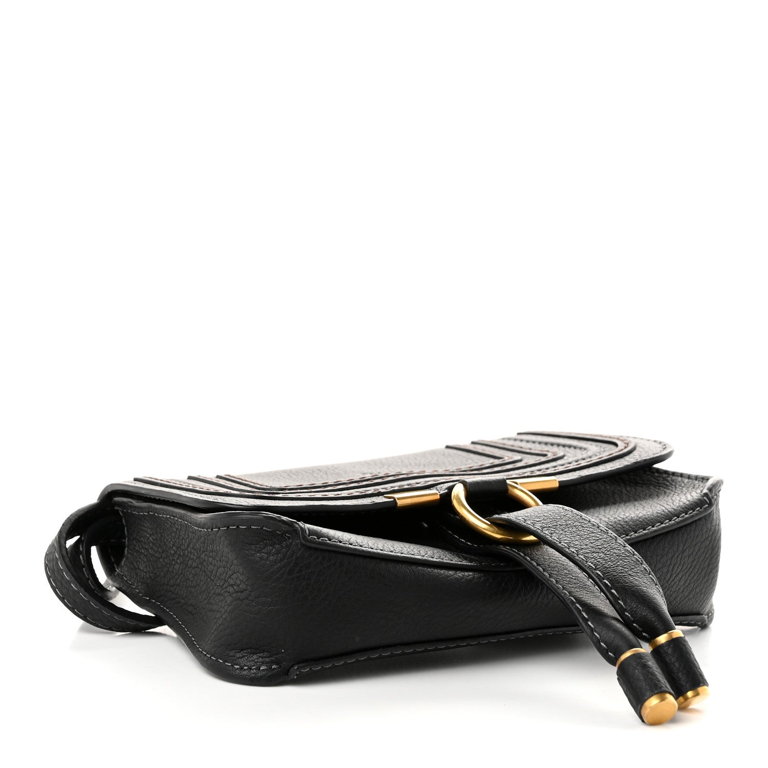 Chloe Calfskin Marcie Convertible Belt Bag Black 3 of 9