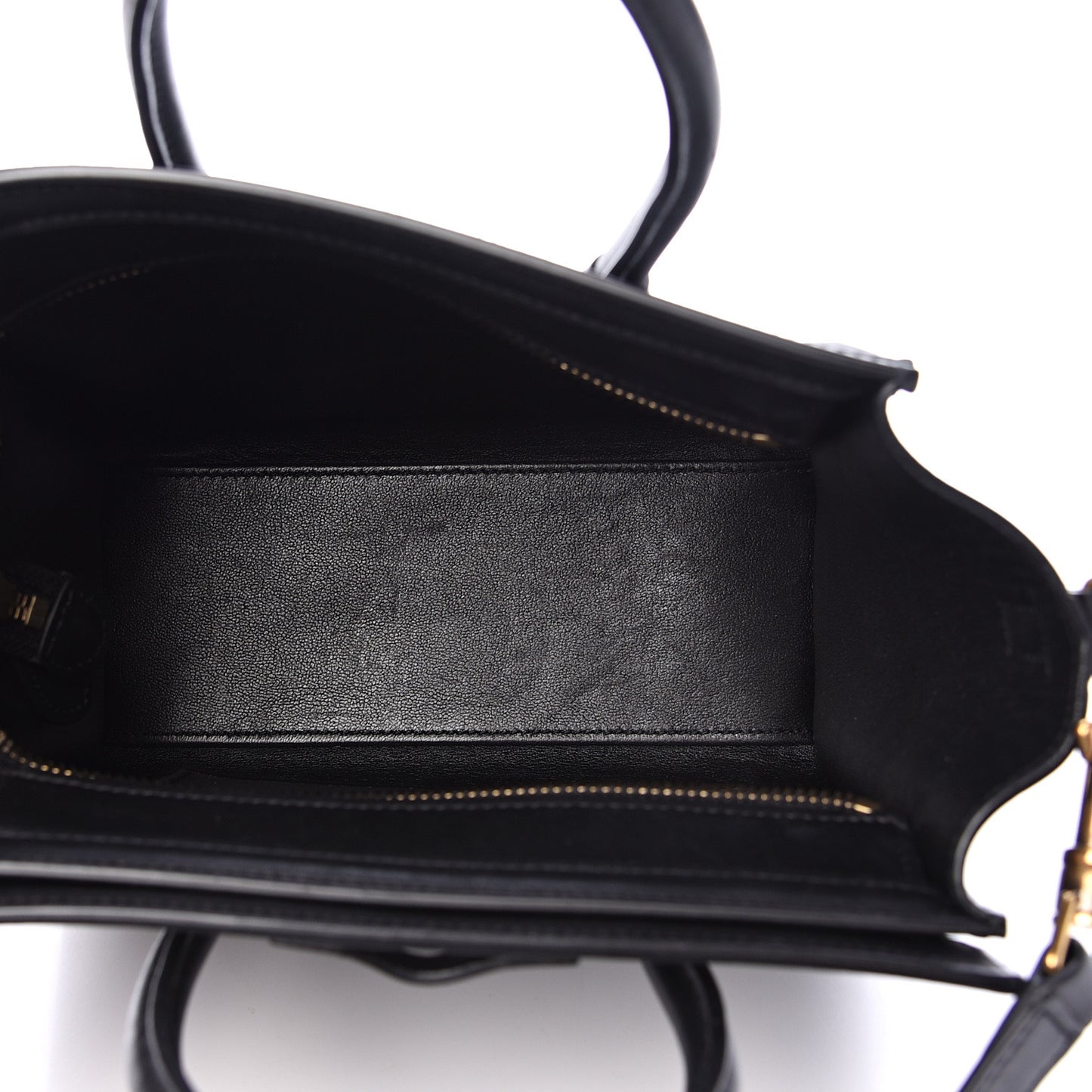 Smooth Calfskin Nano Luggage Black