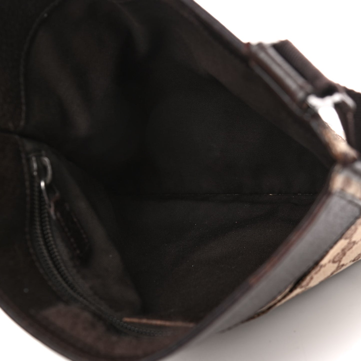 Monogram Messenger Crossbody Bag Dark Brown