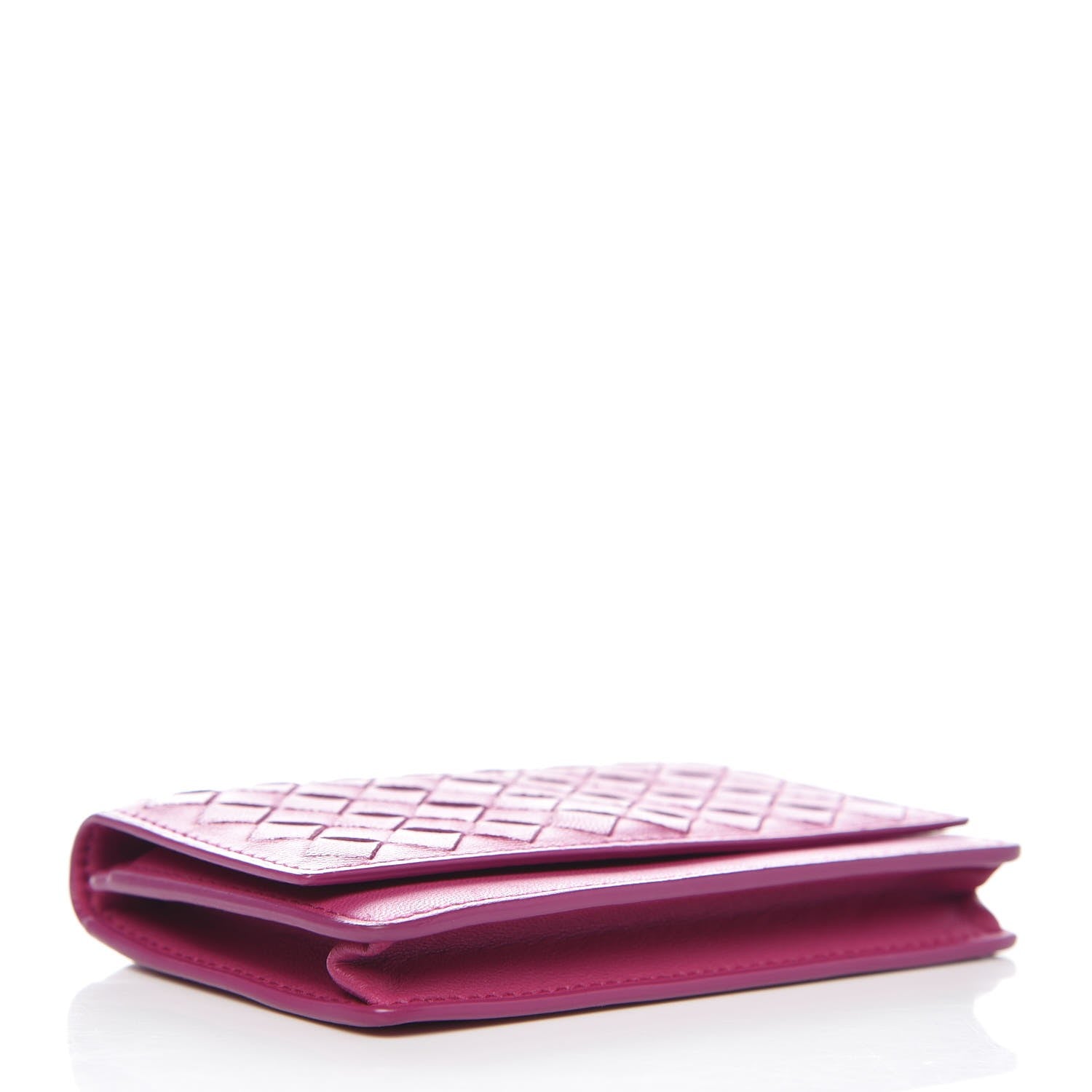 Bottega Veneta Nappa Intrecciato Card Holder Peony 4 of 8