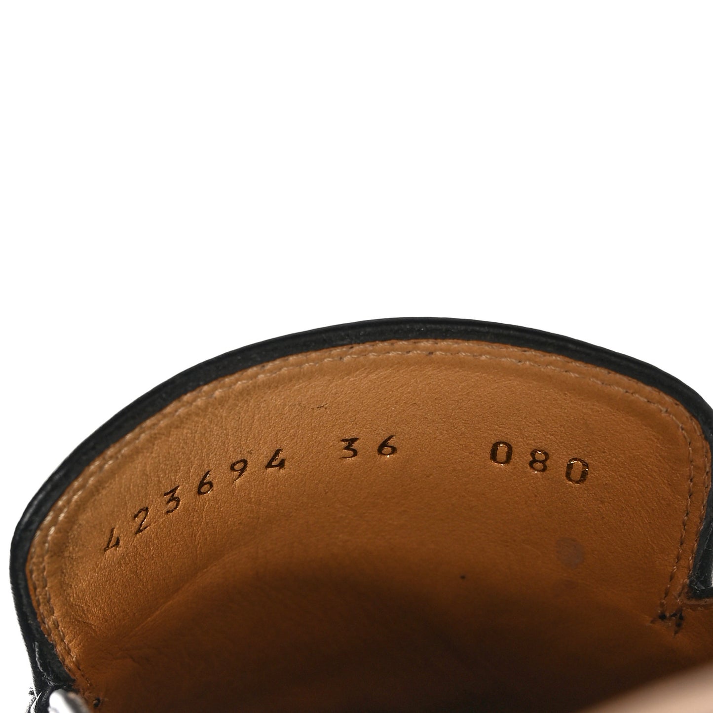 Calfskin Web Womens Peyton GG Slippers 36 Black