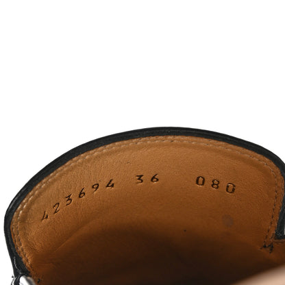 Gucci Calfskin Web Womens Peyton GG Slippers 36 Black 6 of 9