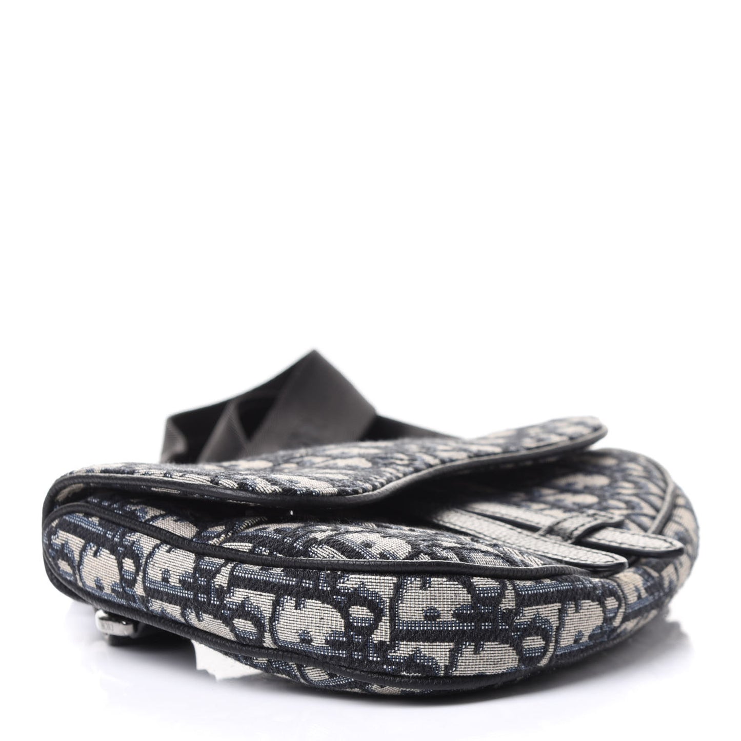 Oblique Mens Mini Saddle Bag Blue