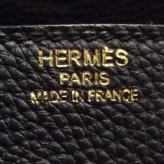 Hermes Taurillon Clemence Birkin 35 Noir 7 of 12
