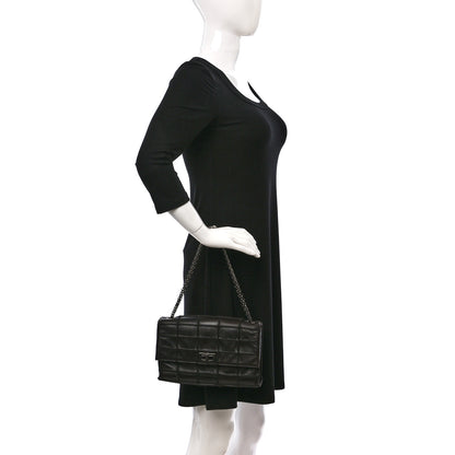 Chanel Lambskin Medium Patchwork Mademoiselle Single Flap Black 2 of 8