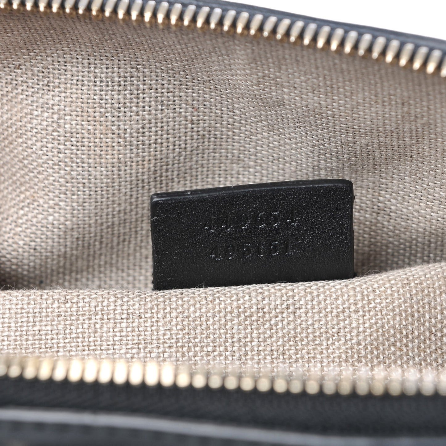 Microguccissima Mini Dome Bag Black