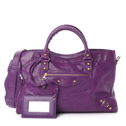 Balenciaga Agneau Giant 12 Gold Hardware City Ultraviolet 1 of 8